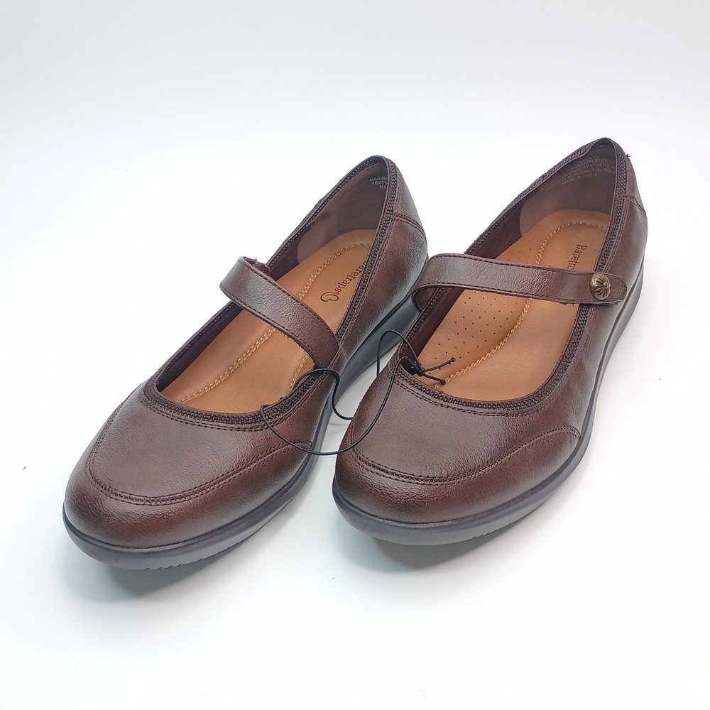 Baretraps Jurnee Mary Jane Women Size 10 Brown Comfort Flat 1941164